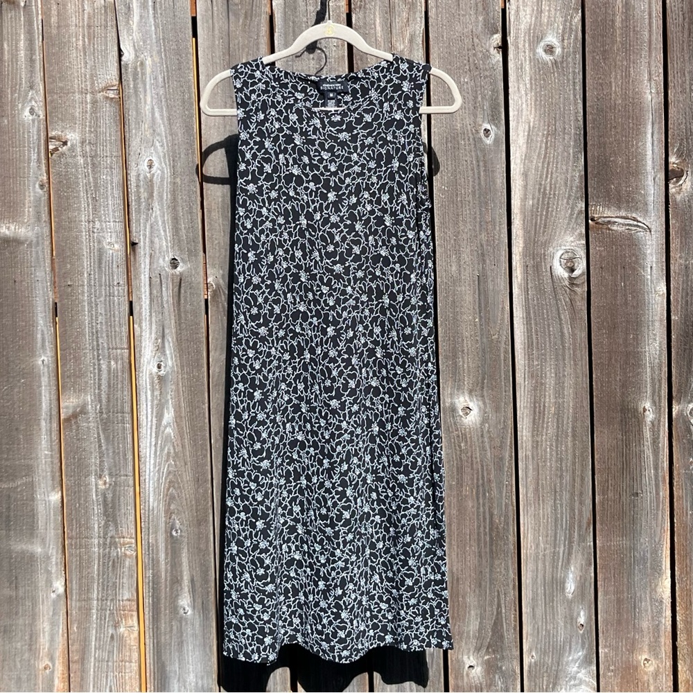 Jones New York signature blue sheath dress size medium